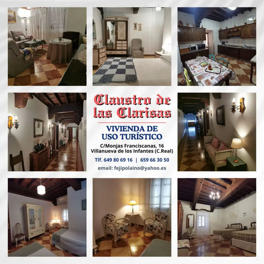 Claustro de las Clarisas, Vivienda Turística - Villanueva de los Infantes