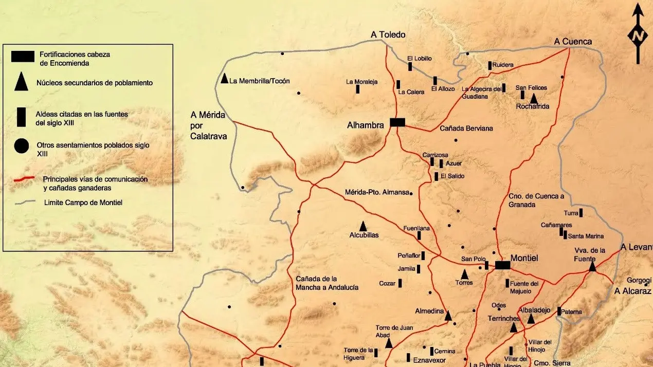 Fortificaciones en el Campo de Montiel