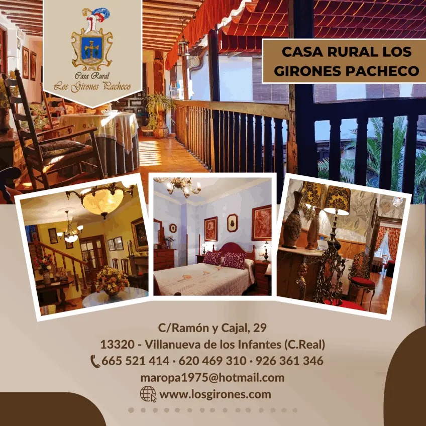 Casa Rural Los Girones Pacheco - Villanueva de los Infantes