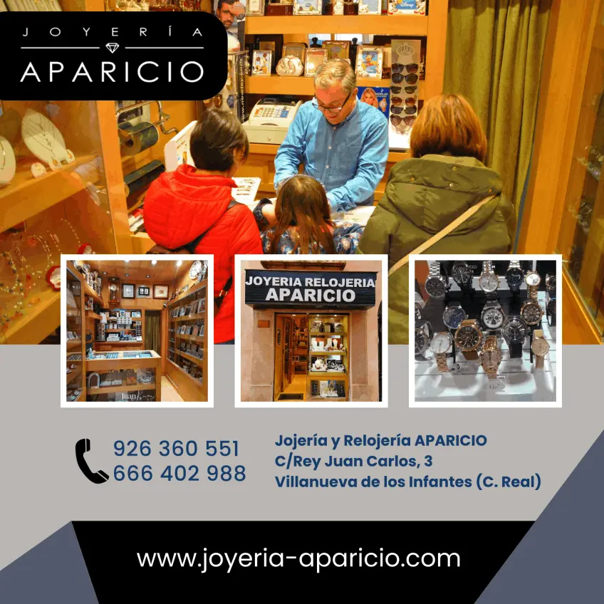 Joyería Relojería Aparicio - Villanueva de los Infantes