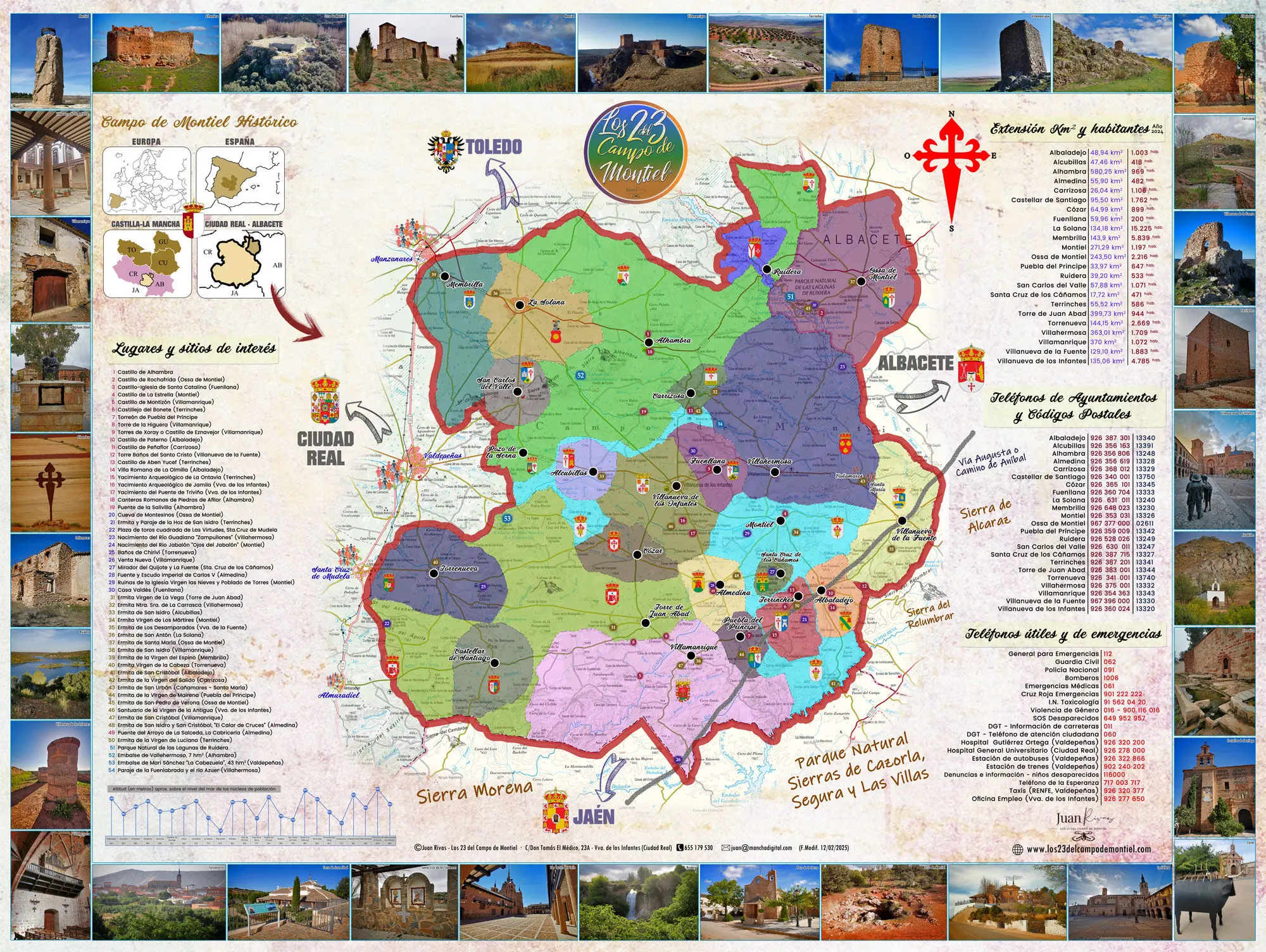 Los pueblos del Campo de Montiel