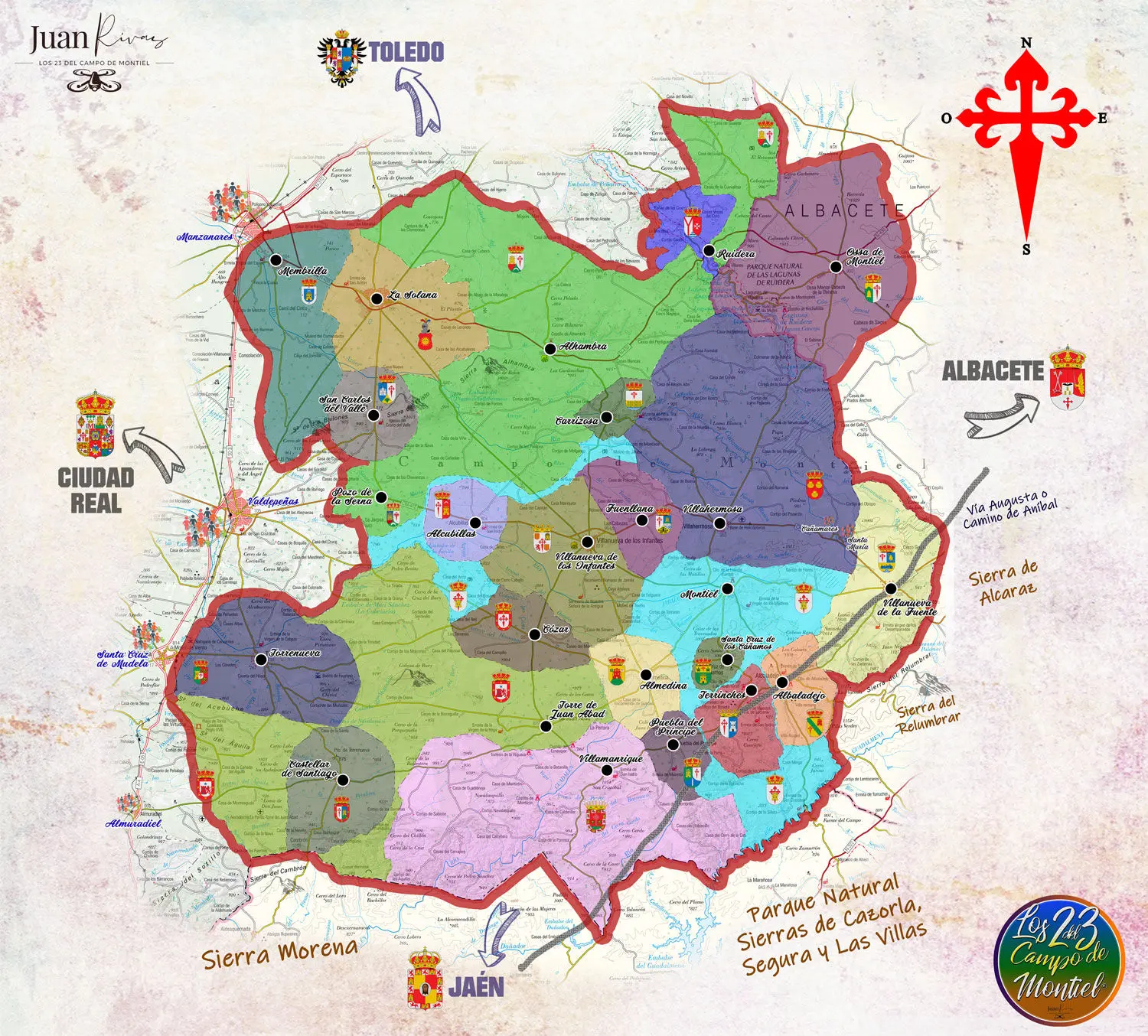 Los pueblos del Campo de Montiel