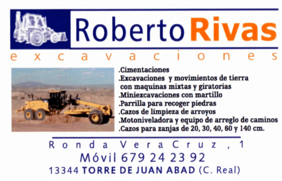 Roberto Rivas Excavaciones